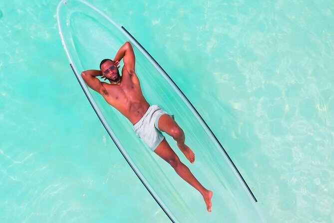 Clear Kayak Photoshoot in Turks and Caicos Islands Providenciales - Transportation and meeting-point details
