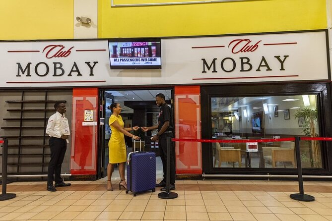 Club Mobay Sangster Airport VIP Lounge with Priority Entry - The departure lounge on Sangster’s mezzanine