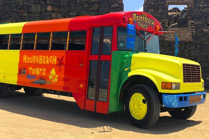 Colorful Beach Bus Sightseeing Tour of Aruba - Bushiribana Ruins: gold-mining history beside the sea