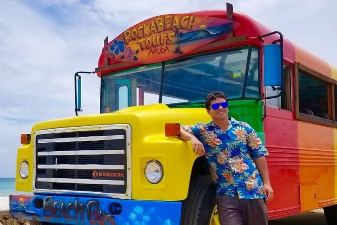 Colorful Beach Bus Sightseeing Tour of Aruba - Casibari Rock Formations: a quick climb and good photos