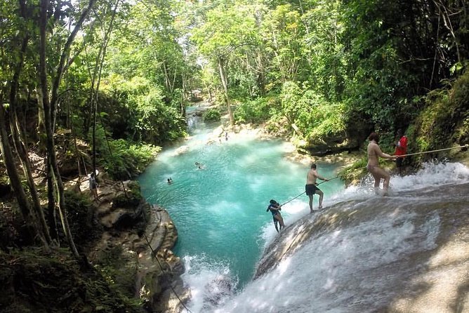 Cool Blue Hole from Ocho Rios - The waterfalls, caves, and mountain setting