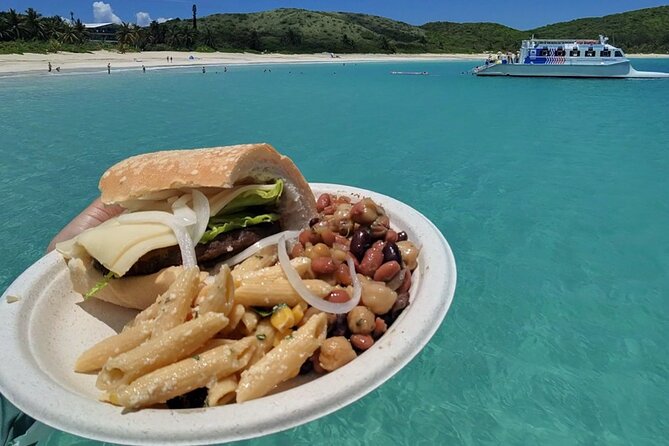 Culebra Full Day Beach and Fun Experience by Catamaran - What you eat and drink aboard