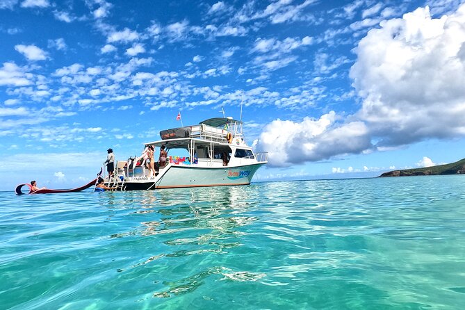 Culebra Power Boat Snorkeling & Beach Tour All Inclusive - The reef stop and 90 minutes in the water