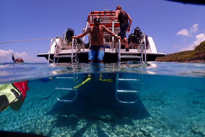 Culebra Snorkeling and beach Day Experience by boat - The first reef stop and the underwater payoff