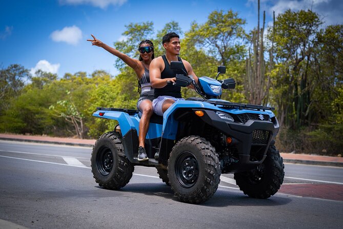 Curaçao ATV Westpoint beach hopping & off-road adventure - Boka Tabla, a cave shaped by waves