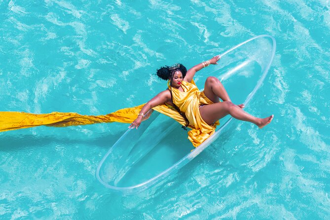 Curacao Clear Kayak Photoshoot + FREE Videoshoot,Cocktails,Shots! - Flowers, fruit, and choosing your four poses