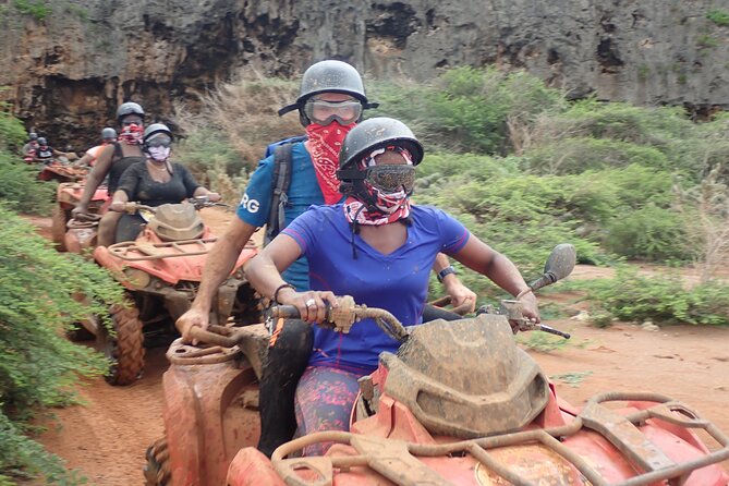 Curacao Half Day ATV East Adventure Tour - Playa Kanoa, the coast, and the windmill stop