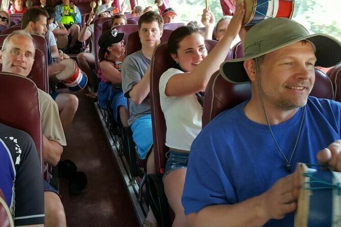 Damajagua Waterfalls Adrenalin Adventure Amber Cove-Taino Bay - The ride back: rum punch and Merengue