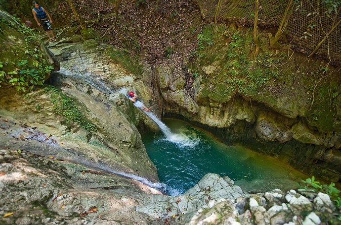Damajagua Waterfalls Adventure from Puerto Plata - Safety first at the natural pools