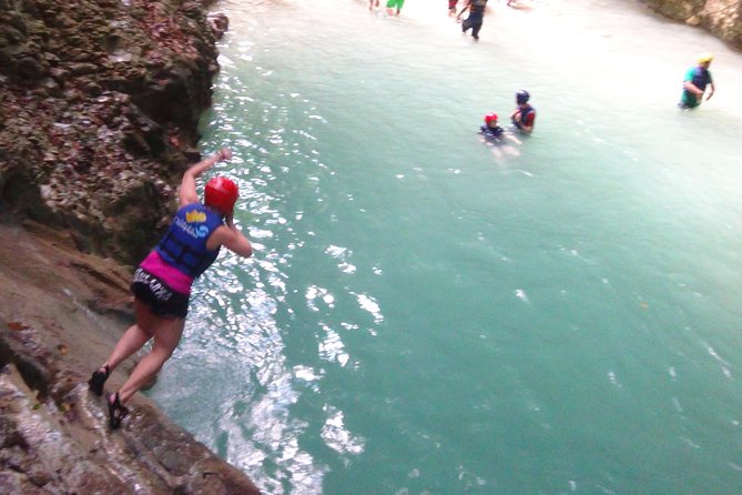 Damajagua Waterfalls for Cruise Ship Passengers - Getting ready at Damajagua Park