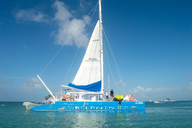 Dolphin Catamaran Snorkel and Sail with Open Bar - Sailing on The Dolphin