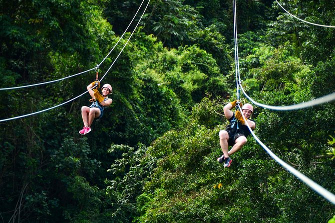 Dual Zipline Side-by-Side Adventure in Punta Cana - Arrival, lockers, and getting fitted