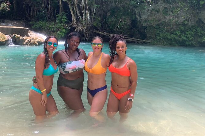 Dunn's River Falls and Blue Hole Combo Tour From Ocho Rios & Runaway Bay - Dunn’s River Falls: a 600-foot climb from beach to hilltop