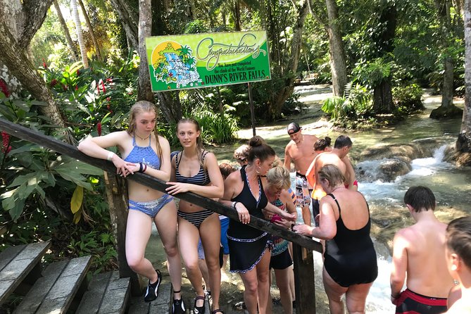 Dunn's River Falls & Blue Hole Combo Tour from Ocho Rios - Climbing Dunn’s River Falls in a human chain