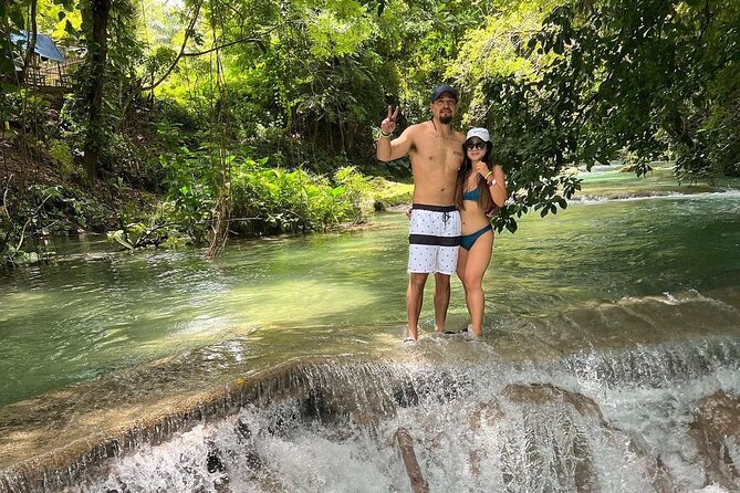Dunn's River Falls & Blue Hole Tour from Montego Bay - Dunn’s River Falls: a wet climb with a crowd