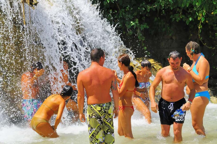 Dunn's River Falls, Bob Marley 9 Mile - Optional Lagoon Tour - The Luminous Lagoon boat ride