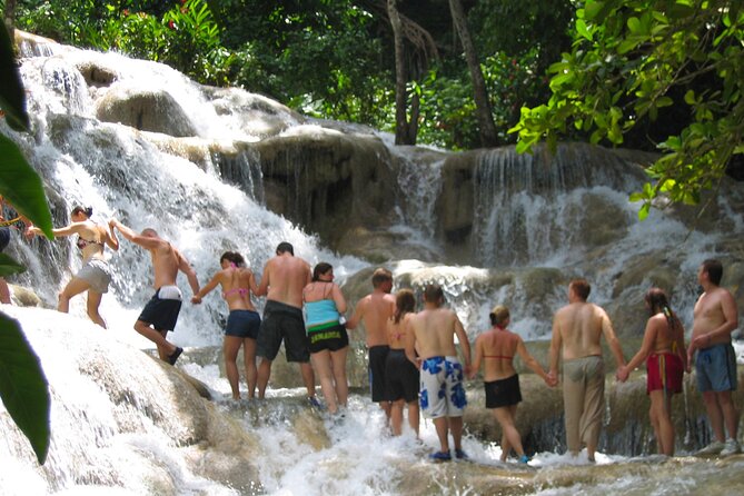Dunn's River Falls & Luminous Lagoon Guided Tour from Montego Bay - Dunn’s River Falls is the main event