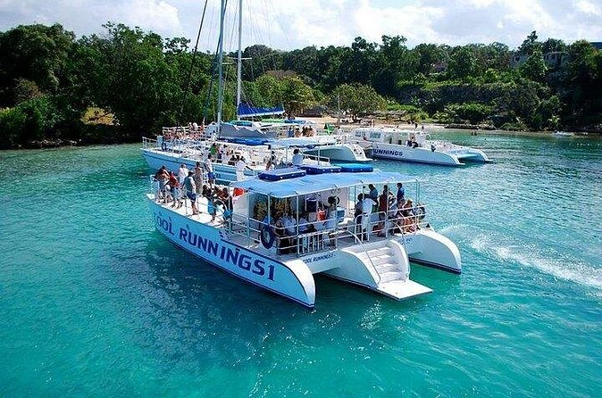 Dunn's River Falls Party Cruise, Blue Hole with Snorkeling, free beverages - Safety, fitness, and the pace of the day