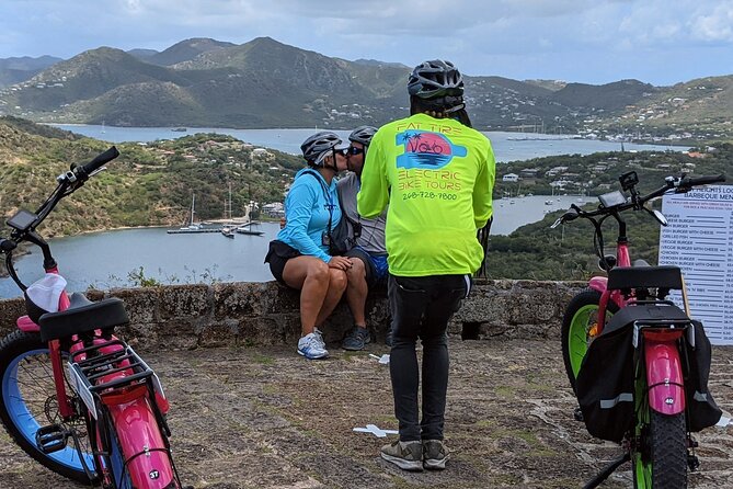 E-Bike Tour of Antigua Forts and Beaches - The guides add character to a short route