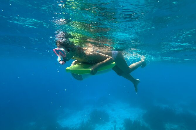 E-Snorkeling tour in Bonaire with easy Sea Scooters - What the reef experience feels like