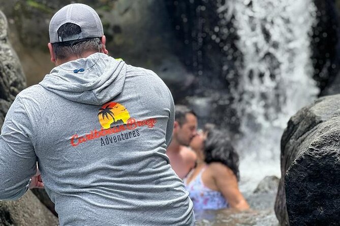 El Yunque Rainforest Waterslides and Luquillo Beach w/ Transport - Las Paylas: natural slides and cool river water
