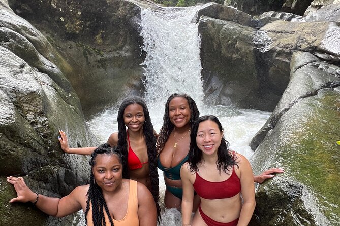 El Yunque Waterslide and Waterfall Tour with Food and Photos - Sliding, swimming, and choosing your comfort level