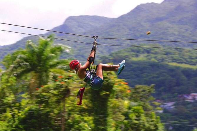 El Yunque Ziplining in Puerto Rico - Safety comes before speed