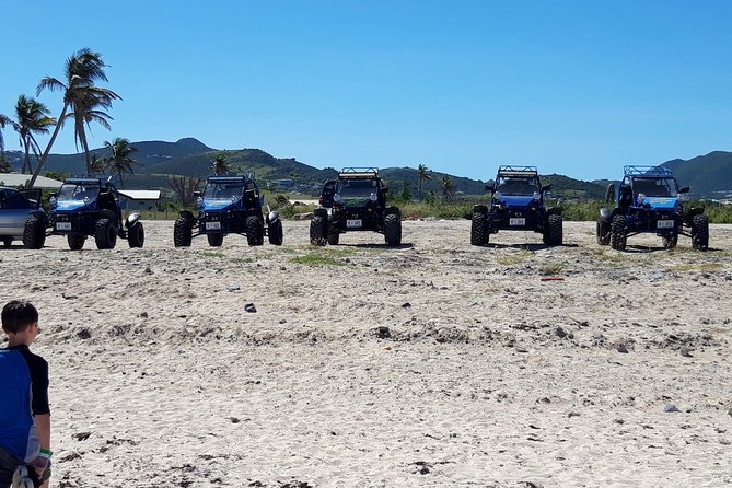 Electric Adventures Buggy Rental - Maho Beach: planes, sand, and a noisy spectacle