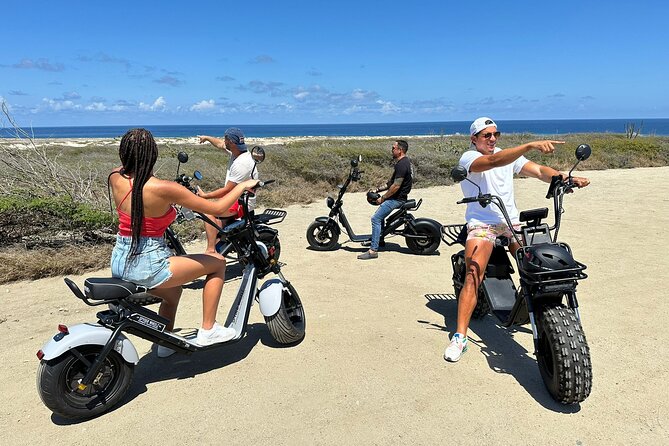 Electric Scooter Island Tour in Aruba (1 or 2-seater) - The Noord start: learn before you roll