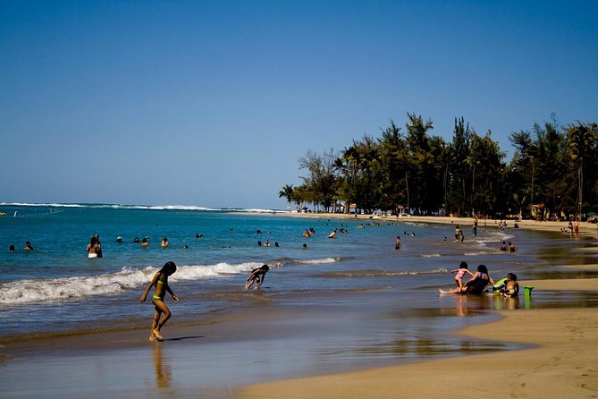 Epic Guided Adventure in El Yunque National Rainforest & Beach - The natural pool and rough waterslide