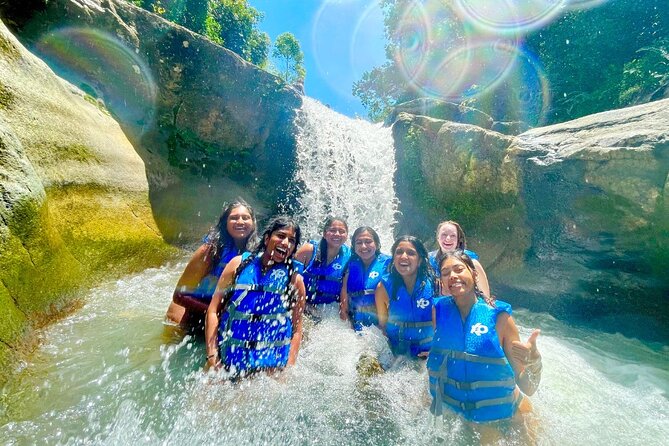 Epic Guided Adventure in El Yunque National Rainforest & Beach - Luquillo Beach and the food kiosks
