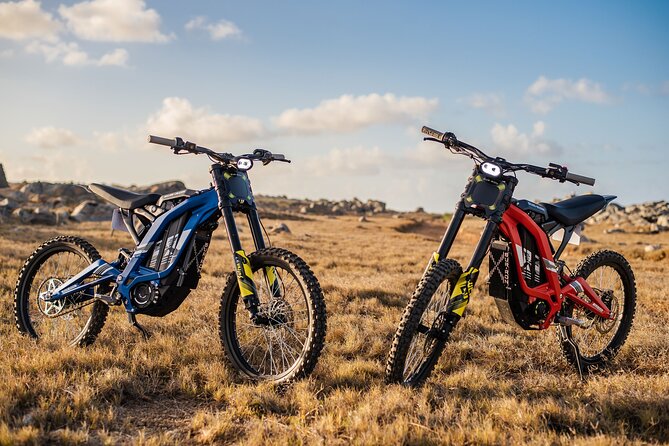 Epic Off-Road Surron Electric Bike Tour in Aruba - Natural Bridge and the smaller bridge nearby