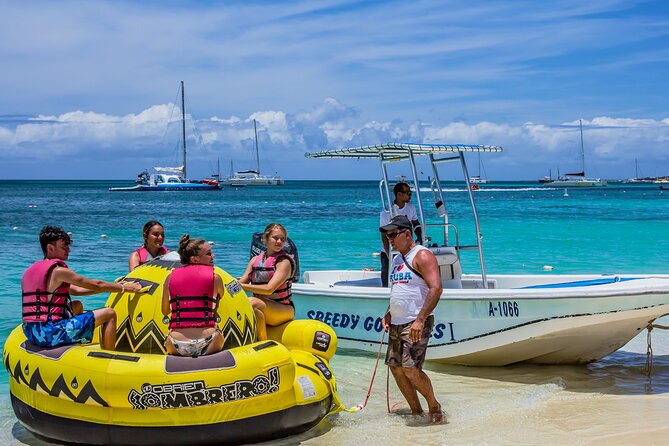 Exciting Tube Ride in Aruba - Meeting at the Hyatt Regency beach