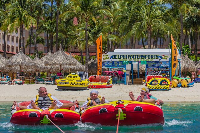 Exciting Tube Ride in Aruba - How the speed changes the experience