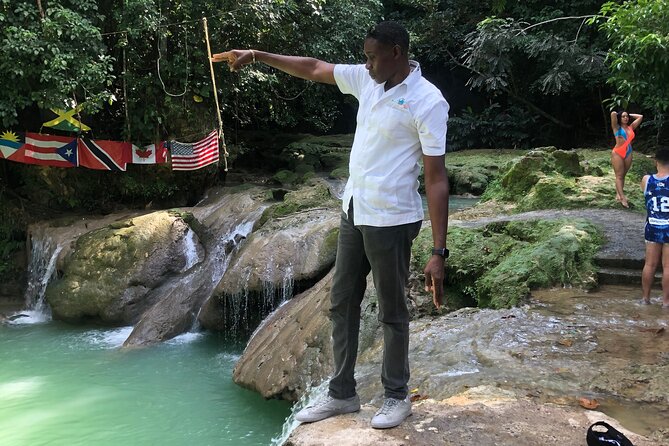 Explore Montego Bay Jamaica to Blue Hole/Secret Falls River Tour - Christopher Columbus Park is a short orientation stop