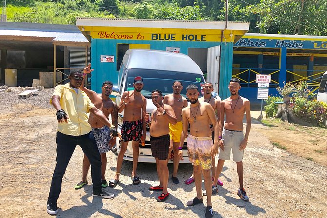 Explore Montego bay Jamaica toMartha Brae Rafting &Blue Hole Tour - The change of pace at Blue Hole River and Falls