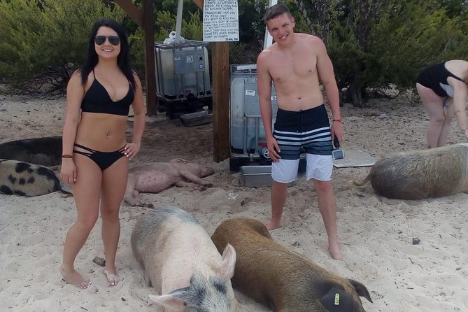 Exuma Day Away - Original Swimming Pigs Excursion - What the power boat ride is really like