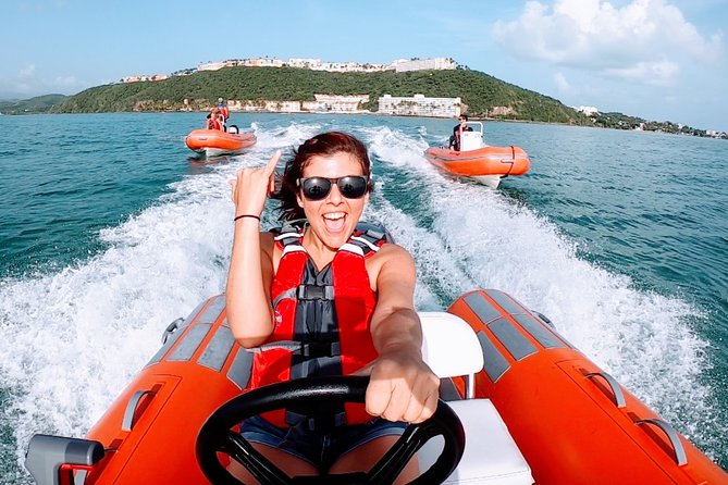 Fajardo Mini Boat Snorkel Safari - The ride to Icacos and La Cordillera Cays