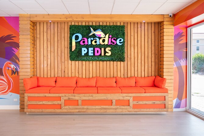 Fish, Fun & Feet – Caribbean’s Largest Fish Spa Experience! - What happens when you arrive at Paradise Pedis3