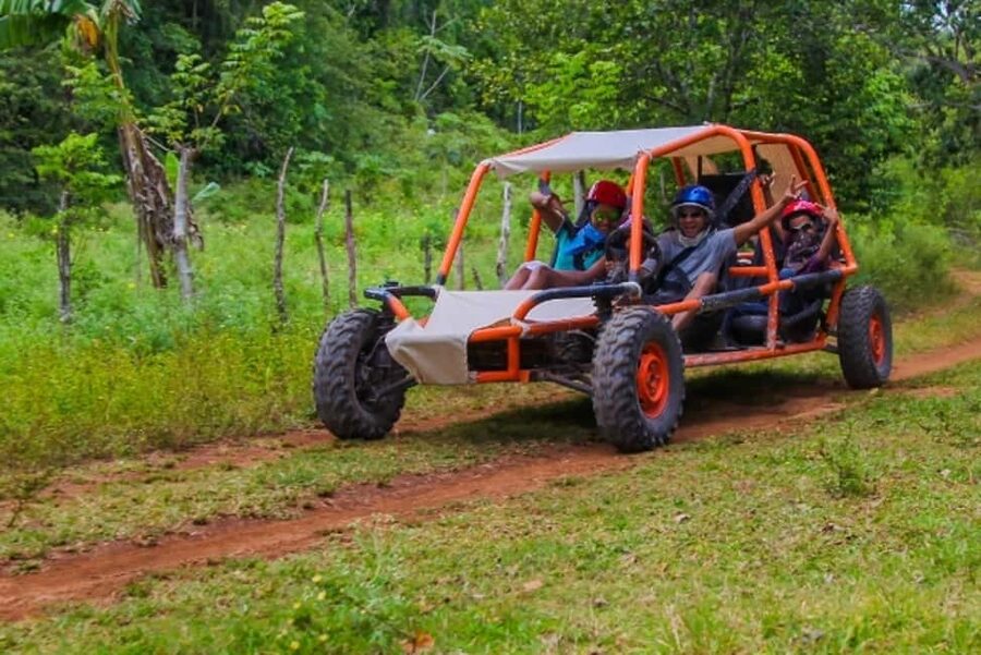 Flintstones Buggy, Cave and Adventure in Bavaro - What driving the 10-kilometer trail feels like