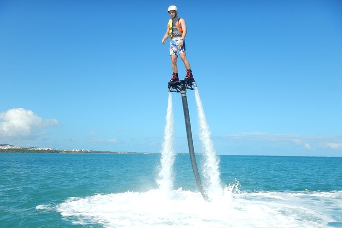 Flyboarding Experience in Luquillo Beach - Taking off from Balneario La Monserrate