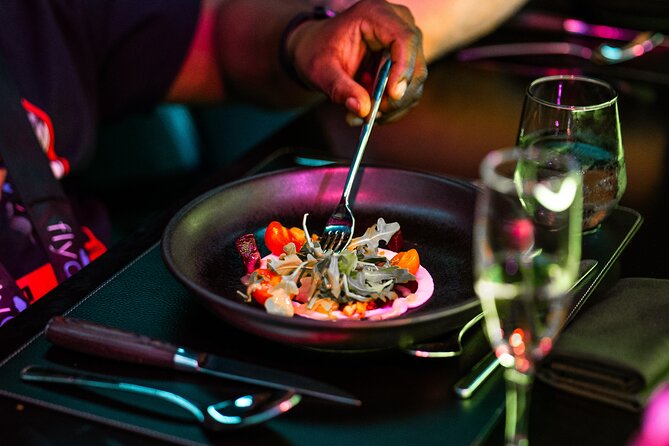 FlyDining: Sunset & City Lights Dinner Over Old San Juan - Drinks, Bar Upgrades, and the Extra Charge