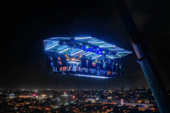 FlyDining: Sunset & City Lights Dinner Over Old San Juan - The Four-Course Meal: Treat the Food as Part of the Show