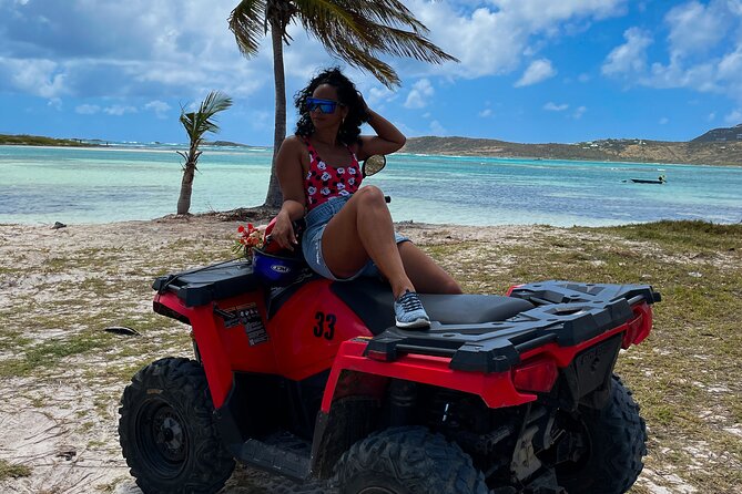 For cruise passengers: Guided ATV Tour of Dutch & French St. Maarten - Beaches, airplanes, and the best photo stops