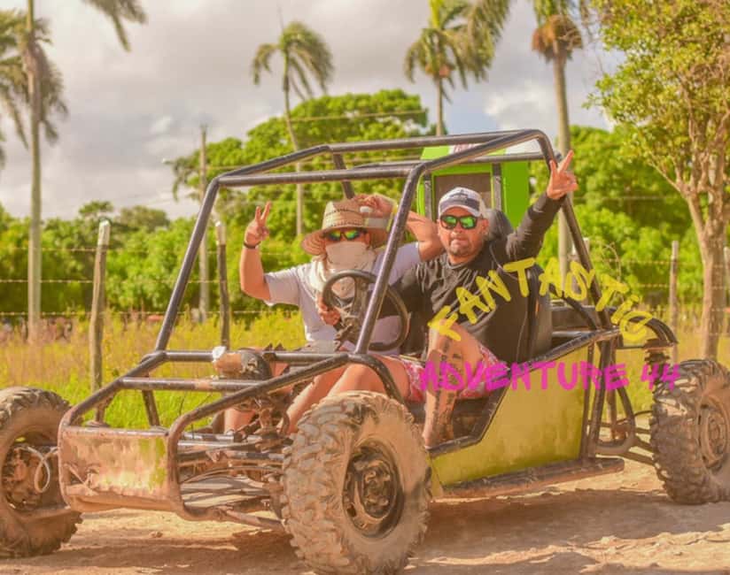 From Bávaro: Double Buggy Tour to Macao Beach and Cenote - Photos, food, and the small extra costs