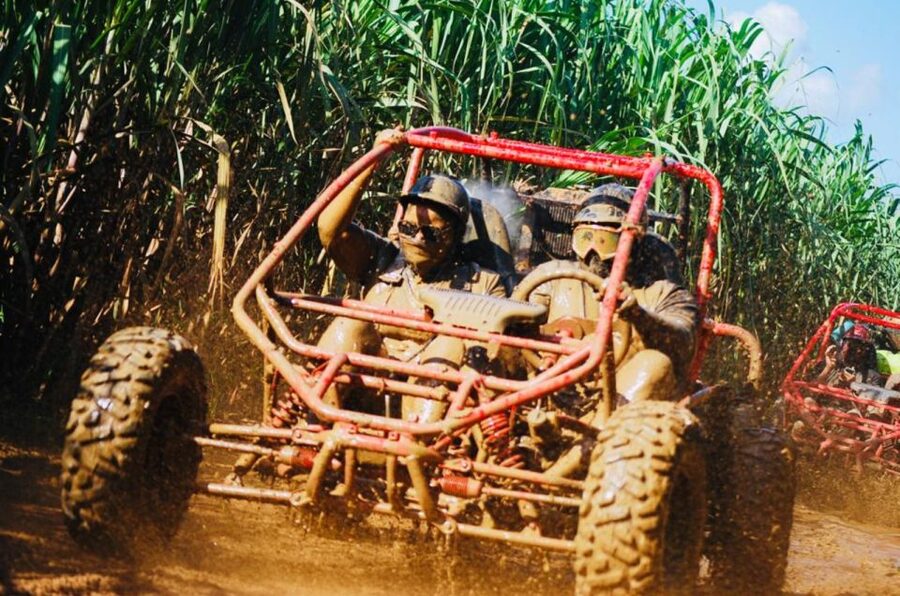 From Bayahibe: Half-day La Romana ATV or 4X4 Buggy Tour - Cooling off in the Chavón River