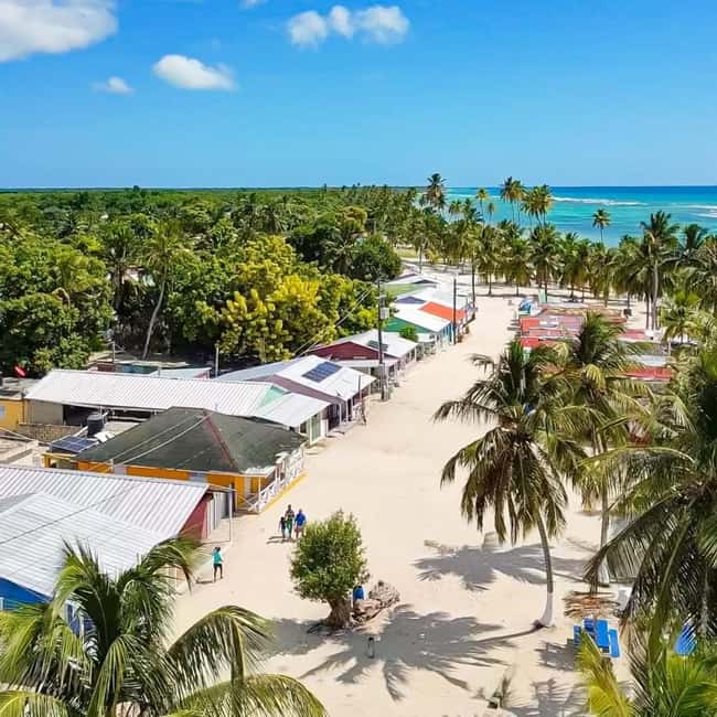 From La Romana: Saona Island for Aida Cruises Passengers - The natural pool finishes the day gently
