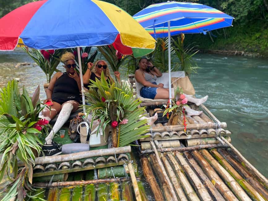 From Montego Bay: Bamboo Rafting & Limestone Massage Tour - A quiet Jamaican river trip from Montego Bay