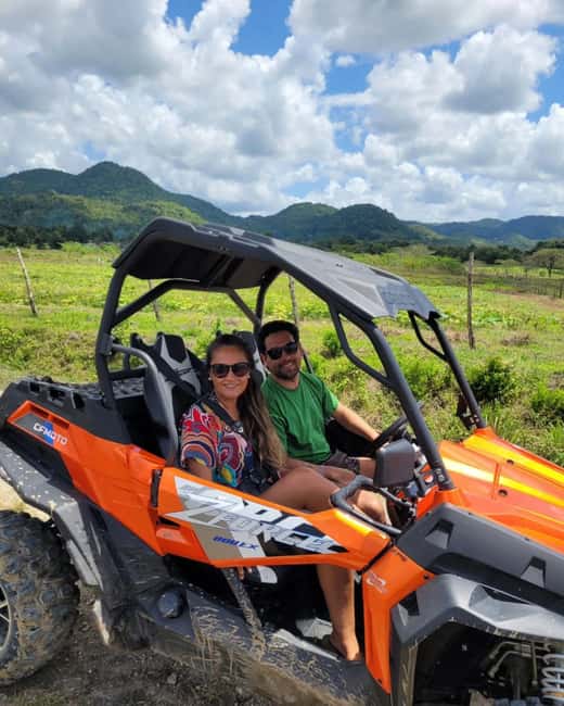 From Montego Bay/Negril: RastaSafari UTV Experience - Welcome drink, plants, and the start of the route