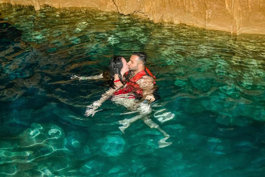 From Punta Cana: Countryside Off-Road Buggy Adventure - Cooling off in an underground cenote